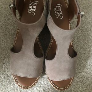 Franco Sarto espadrille wedges